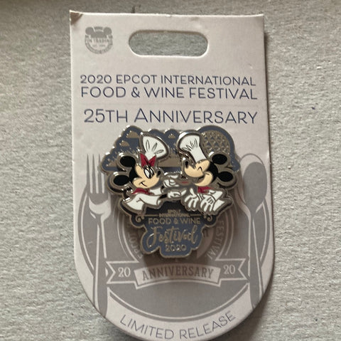 Mickey & Minnie USA Epcot Limited Release Pin
