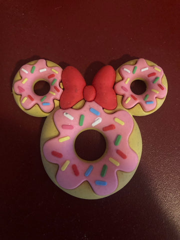 Minnie Mouse Donut Magneet