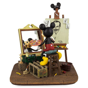 Mickey Mouse Painting Walt Disney Beeld